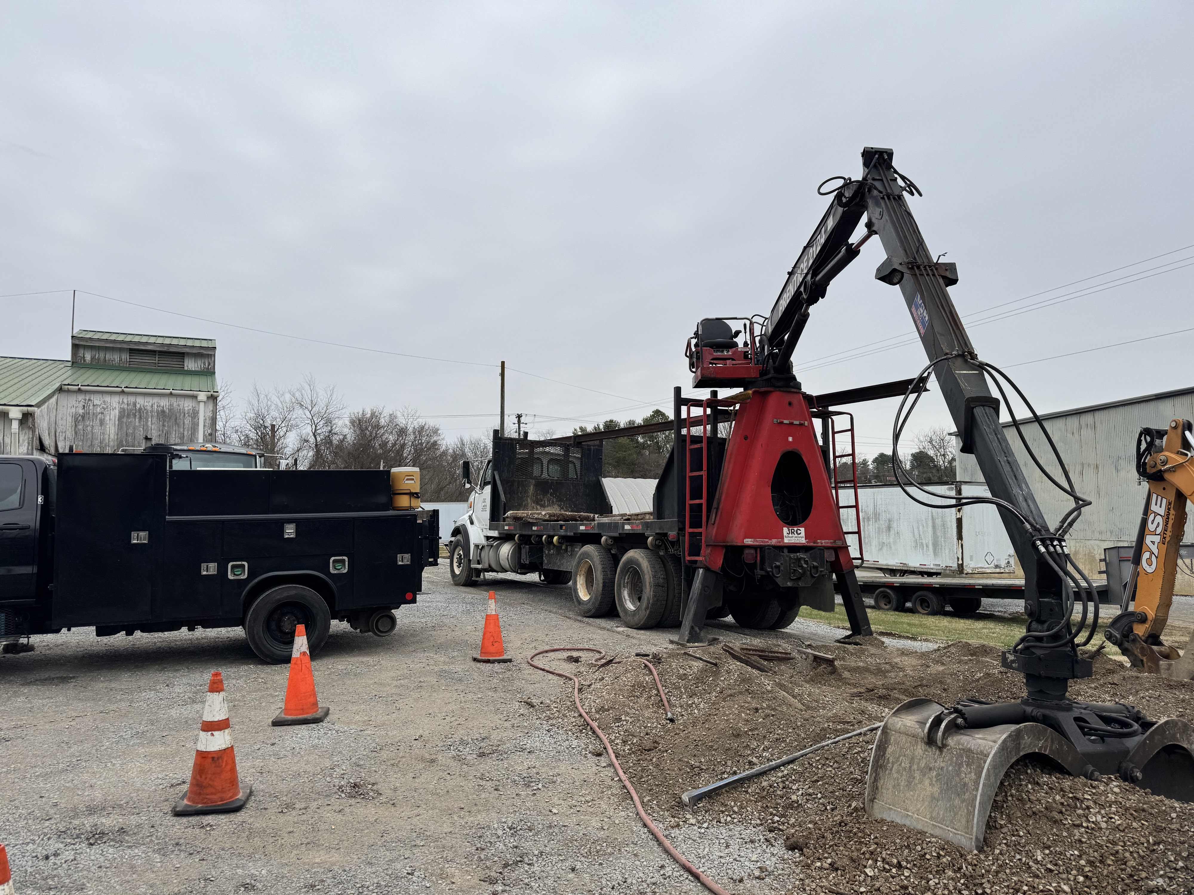 Track installation project